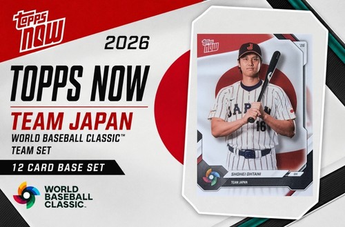 2026 topps now team japan - topps,