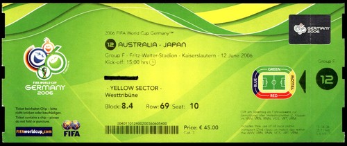 Biglietto mondiali australia - biglietto,