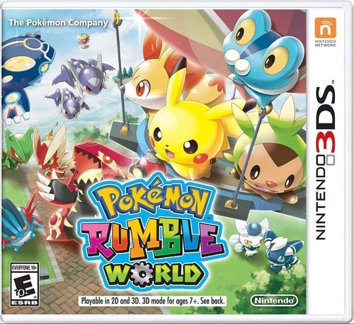 Pokemon rumble world - pokemon,